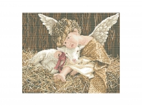 Схема «Ангел з ягнятком» (40x45)