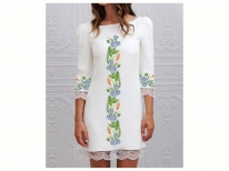 Заготовка плаття «Волошки 119»