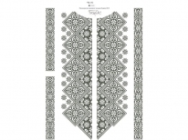 Вставки для чоловічої сорочки «152» 