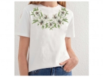 Жіноча футболка під вишивку бісером ФК-124