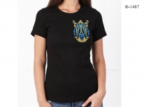 Жіноча футболка під вишивку Фч-1487