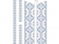 Вставки для дитячої сорочки «с-221 голуба» 