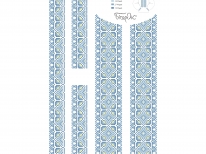 Вставки для дитячої сорочки «с-200 голуба» 