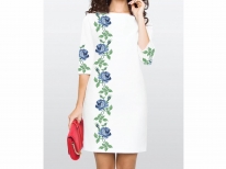 Заготовка плаття «Гол троянд 193»