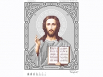 Схема вишивки бісером «Ісус 3446-1с» (A4)
