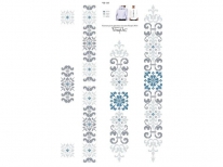 Вставки для чоловічої сорочки «165» 