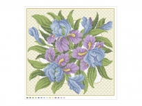 Схема вишивки бісером «Тайстра Т-422»