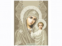 Схема вишивки бісером «Казанская 3445к» (A4)