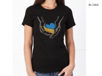 Жіноча футболка під вишивку Фч-3464