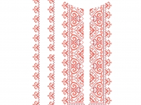 Вставки для дитячої сорочки «с-251 Ч» 