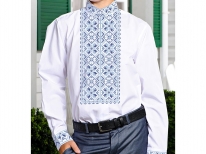 Заготовка сорочки для хлопчика «Зіронька X504»