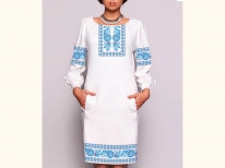 Заготовка плаття «Уквітчана весна 180»